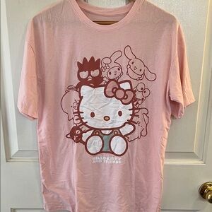 Hello Kitty Light Pink Short Sleeve Tee